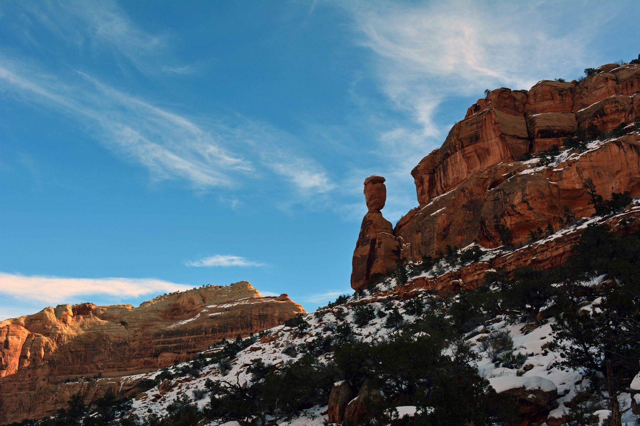 Balanced Rock at Colorado National Monument by Deb Reimann